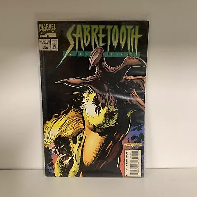 Buy Sabretooth Classic #2 Newsstand (1994 Marvel Comics) SP1/4 • 9.99£