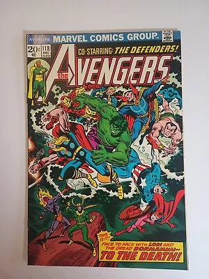 Buy Avengers #118 1973 VF+ Avengers/Defenders War Finale, Higher Grade Marvel Comic • 21.50£