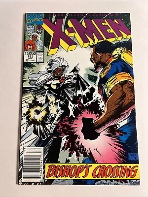 Buy Uncanny X-Men 283 Newsstand , Marvel 1991, 🔑 1st Bishop (full), John Byrne • 9.52£