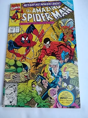 Buy Amazing Spider-Man 343 Erik Larsen Cardiac 1991 • 7.95£