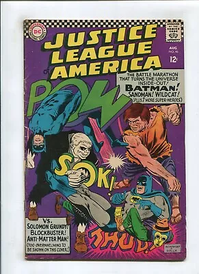 Buy Justice League Of America #46 (4.0) Vs Grundy, Blockbuster, Anti Matter Man 1966 • 15.73£