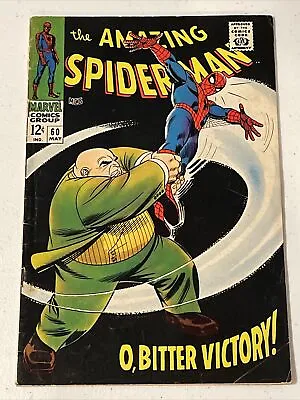 Buy 1968 The Amazing Spider-Man #60 FN 6.0 John Romita Kingpin Cover 5th App Comic • 47.30£
