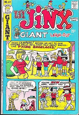 Buy Li'l Jinx -giant Laugh-out #42 1973 Archie Series -goes To Camp...fn • 7.23£