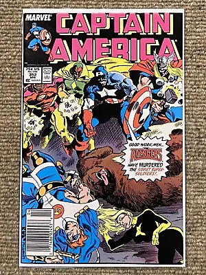 Buy Captain America #352 NEWSSTAND - Marvel Comics (1989) -  Supreme Soviets! • 15.80£