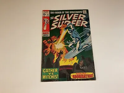 Buy The Silver Surfer #12 Gather Ye Witches! Stan Lee Story John Buscema Art VG Cond • 19.67£