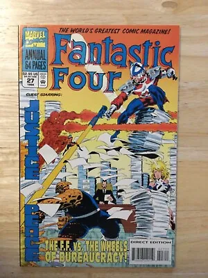 Buy Fantastic Four Annual   # 27 NM 9.4 1st Time Variance Authority  • 10.27£