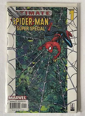 Buy Issue #1 Marvel Comics ULTIMATE SPIDER-MAN SUPER SPECIAL NM Mint Direct Edition • 14.95£