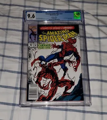 Buy Amazing Spider-Man #361 CGC 9.6 (1st Appearance Of Carnage) Newstand • 159.90£