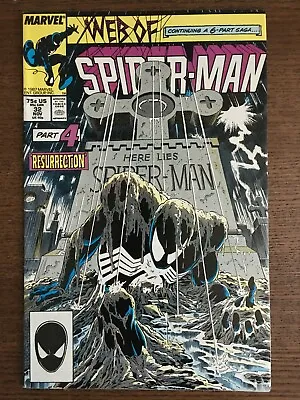 Buy Web Of Spiderman 32 1987 First Print Kraven's Last Hunt Comic Amazing Spider-man • 118.27£