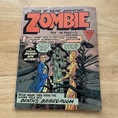Buy Tales Of Weird Adventure Zombie Issue #8 L Miller Adult Horror UK Comic Book • 29.99£
