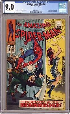 Buy Amazing Spider-Man #59 CGC 9.0 1968 3953607004 • 365.45£