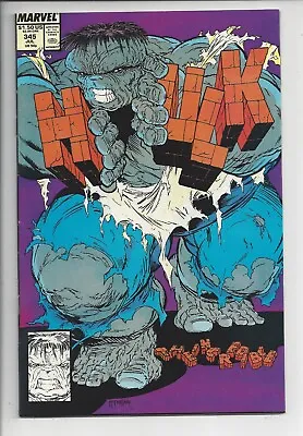 Buy Hulk #345 VF (8.0) 1988 🔥Incredible McFarlane Cover & Art🔥 • 31.66£