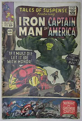 Buy Tales Of Suspense #69 Early Gold Iron Man Marvel Comics (1963) • 28.99£