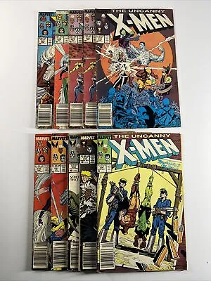 Buy Uncanny X-Men Lot Of 10 (1987-1988) #223-236 | 1st Genosha | 1st Tyger Tiger • 9.49£