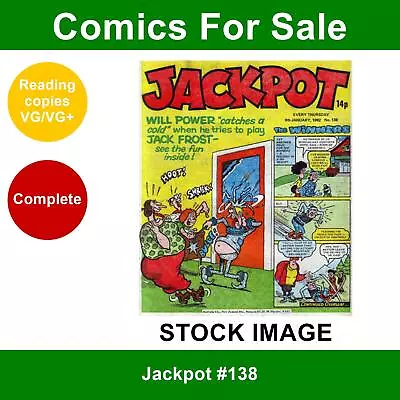 Buy Jackpot #138 Comic - VG/VG+ - 09 January 1982 • 2.49£