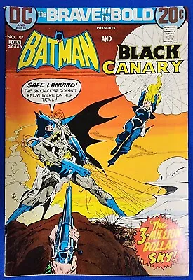 Buy The Brave And The Bold #107 (1973) Batman And Black Canary • 4£