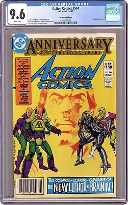 Buy Action Comics #544N CGC 9.6 Newsstand 1983 4386007006 • 76.41£
