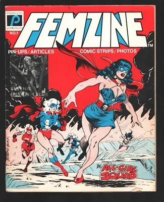 Buy Femzine #1 1981-1st Issue-1st Appearance Of Fem Force-Phantom Lady Cover-Iris... • 178.10£