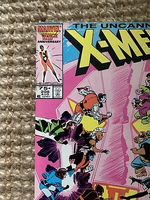 Buy The Uncanny X-MEN 208 Looks About VF- • 8.79£