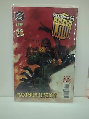 Buy JUDGE DREDD: LEGENDS OF THE LAW • Issue #1st ISSUE  DC Comics  • 3.50£