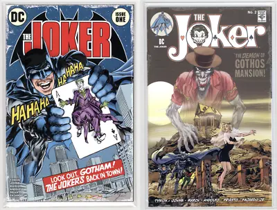 Buy Joker #1 & 2 Neal Adams HOMAGE Batman #251/#227 Variant Cover 2021 SET Lot • 60.76£