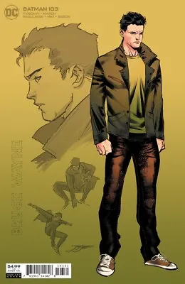 Buy BATMAN #103 - 1:25 Jimenez Bruce Wayne Variant - NM - DC Comics • 8.87£