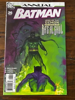 Buy 2007 DC Universe BATMAN ANNUAL #26 9.2 NM- • 3.15£
