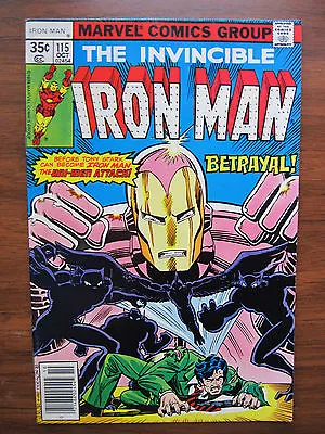 Buy  The Invincible Iron Man  No.115, Oct. 1978, Vf+, Original Owner! • 18.54£