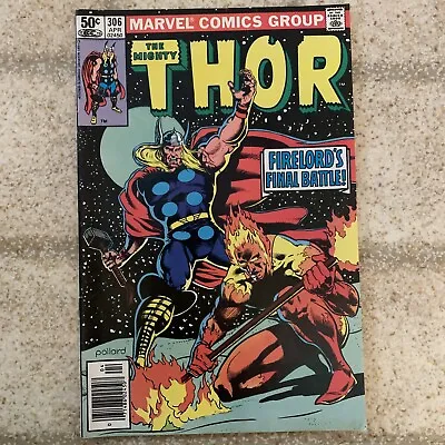 Buy Thor #306 - 1981 Origin Of Firelord And Air-Walker! See Pictures • 7.12£