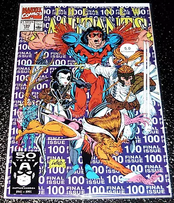 Buy New Mutants 100 (5.0) 1st Print 1991 Marvel - Flat Rate Shipping (1st X-Force) • 3.18£