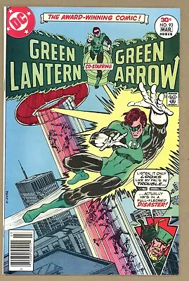 Buy Green Lantern 93 VF Mike Grell! Aliens! Green Arrow! Black Canary! 1977 DC V316 • 7.07£