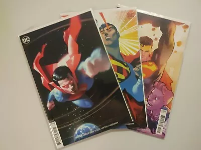 Buy Action Comics #1008, 1009,1011 Bendis Superman Villain Logo Ceased Variant B (8) • 4.72£