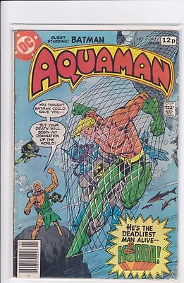 Buy AQUAMAN #61  + BATMAN V KOBRA 1978 DC Comics UK VG • 1.99£