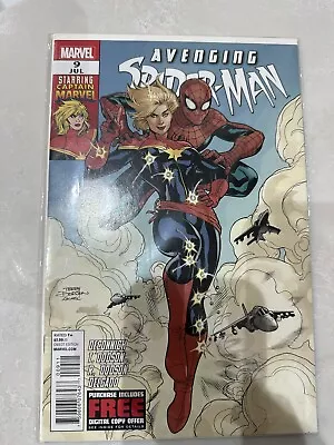 Buy Avenging Spider-Man 9 And 10 Comics 1st Danvers As Ms Marvel • 49.99£