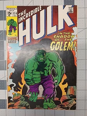 Buy Incredible Hulk Issue #134        Marvel Comics 1970         (F302) • 23.74£