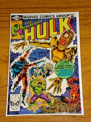 Buy Incredible Hulk #259 Vol1 Marvel Comics May 1981 • 9.99£