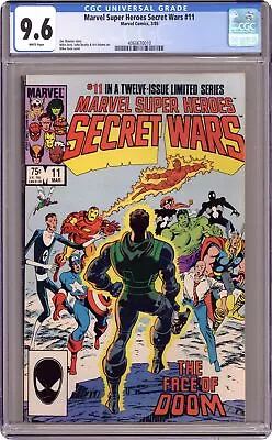 Buy Marvel Super Heroes Secret Wars #11D CGC 9.6 1985 4060670010 • 74.32£