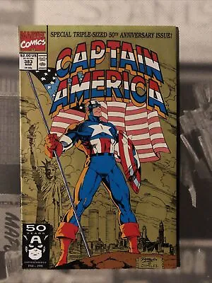 Buy Captain America #383 1991 NM (50th Anniversary Issue) Marvel TWIN TOWERS B10i • 15.92£