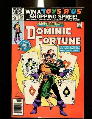 Buy Marvel Premiere 56 (8.0) Dominic Fortune Newsstand Marvel (b055) • 9.52£