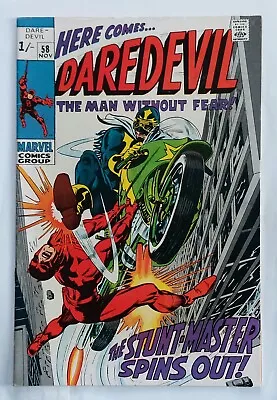Buy Daredevil 58 Fine+/NVF £25 1969. Postage On 1-5 Comics 2.95 • 25£