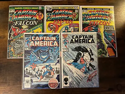 Buy Lot Of 5 Captain America #178 198 202 306 322 Marvel Comics (1974-1986) • 13.60£
