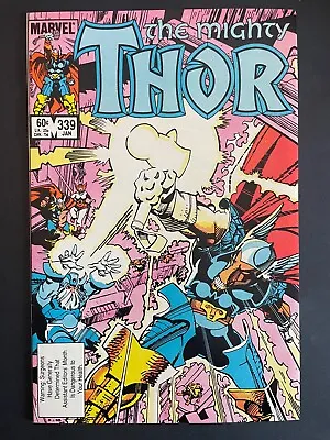 Buy Thor #339 - The Mighty Beta Ray Bill Walt Simonson 1984 Marvel Comics NM • 10.39£