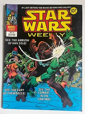 Buy Star Wars Weekly #15 Vintage Marvel Comics UK • 2.45£