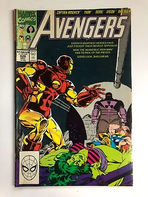 Buy The Avengers #326	- Larry Hama - 1990 - Possible CGC Comic • 3.15£
