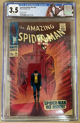 Buy The Amazing Spider-Man #50 (Marvel 1967) CGC 3.5 U.K. Price Variant 1st Kingpin! • 399.75£
