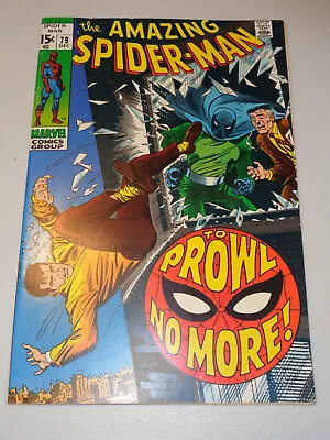 Buy AMAZING SPIDER-MAN #79 (1969 ; 2nd App Of Prowler. ; Superb VF+ To VF/NM Cond.) • 142.27£