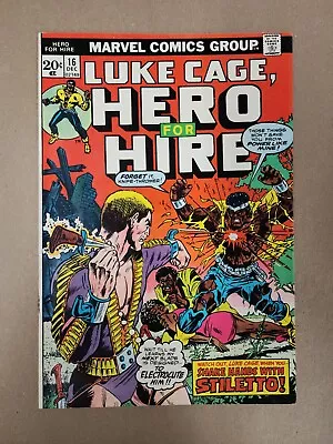 Buy Luke Cage, Hero For Hire #16 (1973) - 1st App Stiletto! (Power Man). J5 • 18.18£