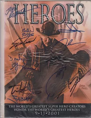 Buy Heroes 9/11 Tribute By Marvel Comics- A Dynamic Forces Multiple Autograph Ltd Ed • 98.34£