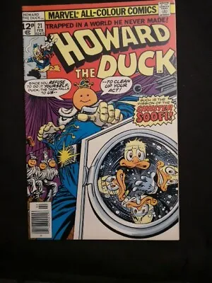 Buy Howard The Duck 21 Gerber /brunner  Collectors Issue Marvel Comics • 5£