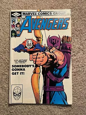 Buy The Avengers #223 Iconic Ant-Man Hawkeye Cover 1983 Marvel Comics Newsstand • 19.82£